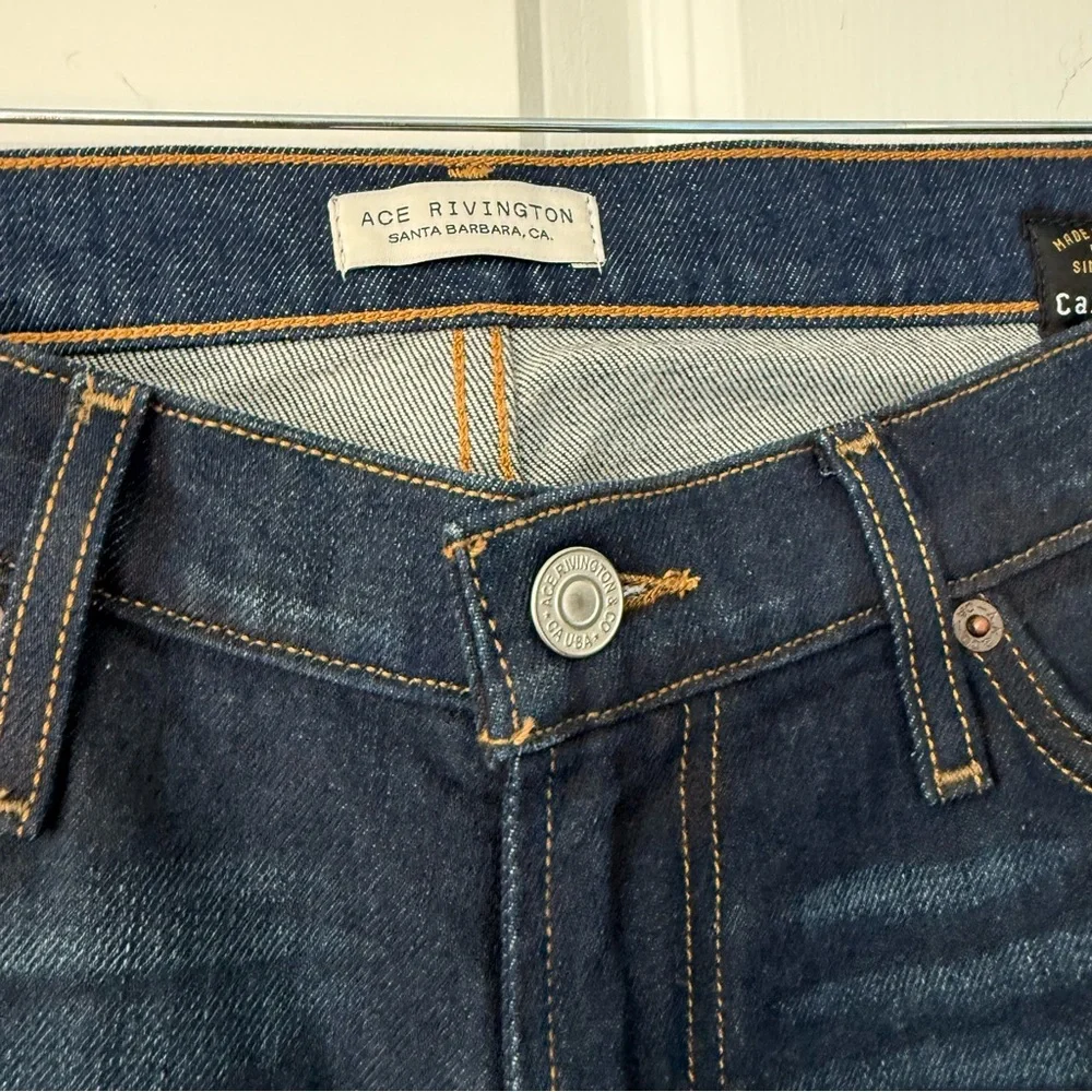 Ace Rivington Athletic Taper Dark Wash Denim Jeans